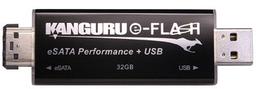 Накопитель Kanguru e-Flash с интерфейсами eSATA и USB стал в два раза вместительнее
